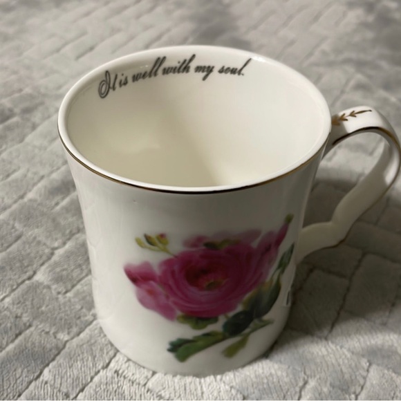 Get Well porcelain Mug :“ It Is Well With My Soul” - Picture 3 of 4